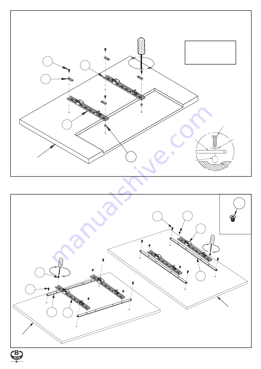 B-Tech AV Mounts BT8573 Скачать руководство пользователя страница 8