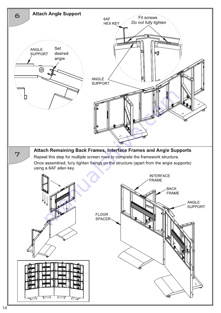 B-Tech BT8353 Installation Manual & Parts List Download Page 14