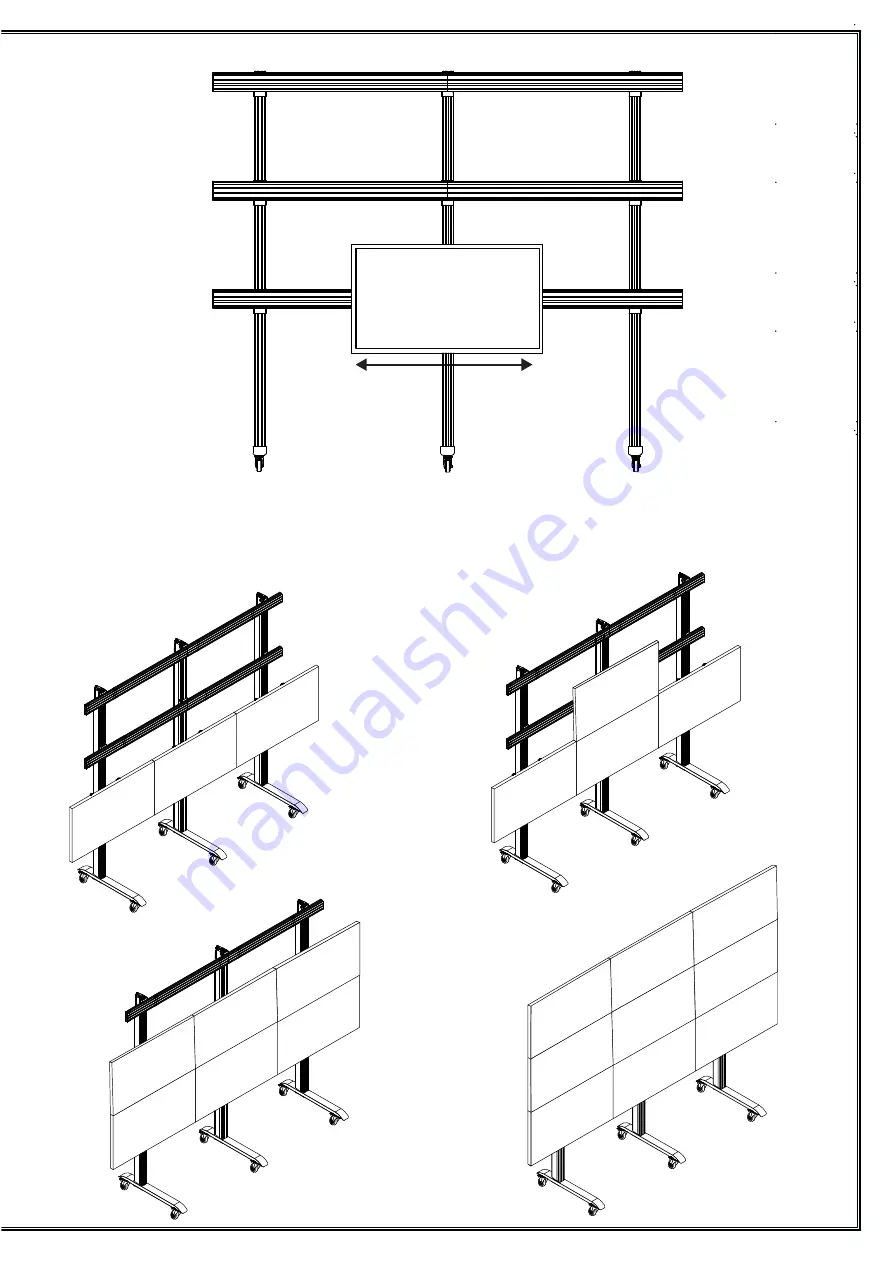 B-Tech BT8371-3X3 Installation Manual & Parts List Download Page 15