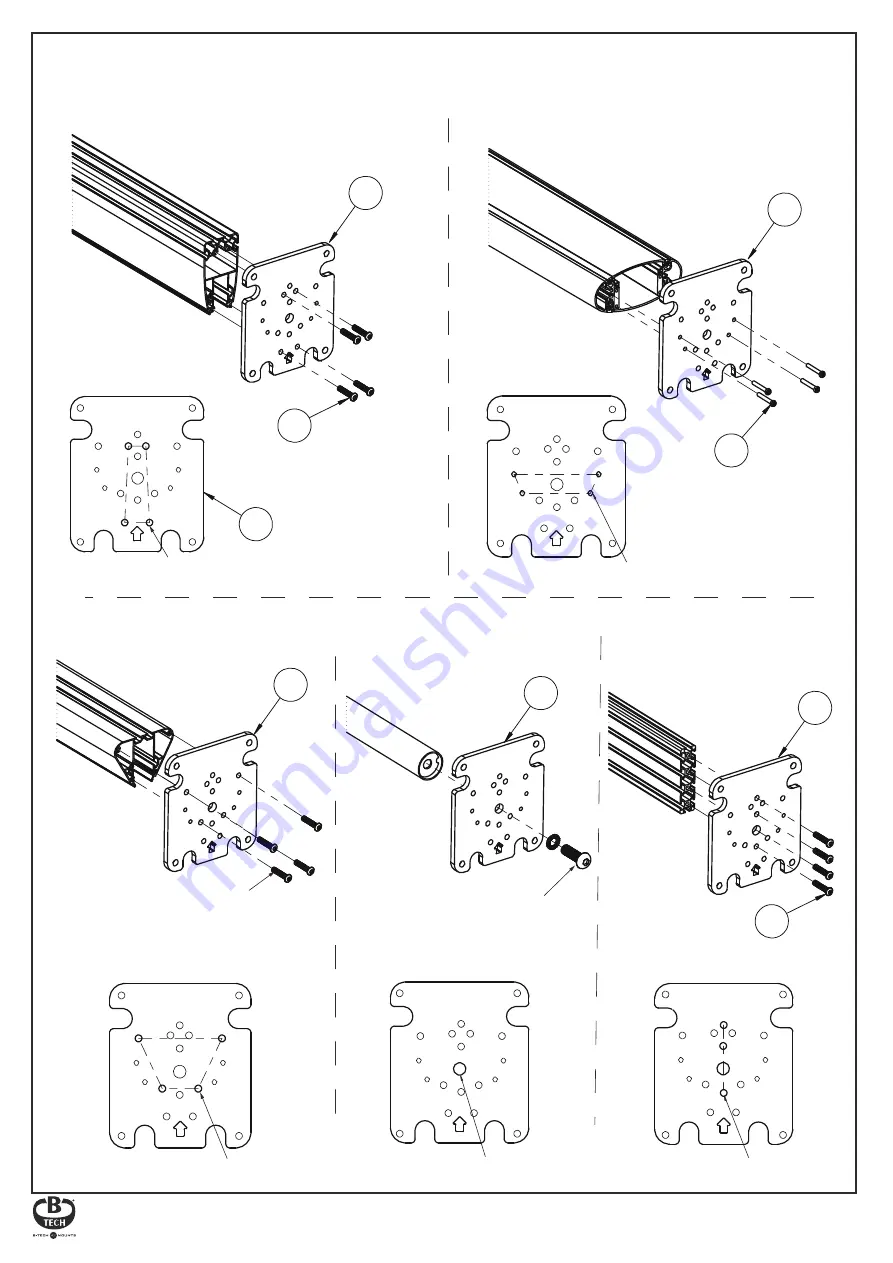 B-Tech BT8380-AFB Installation Manual Download Page 6