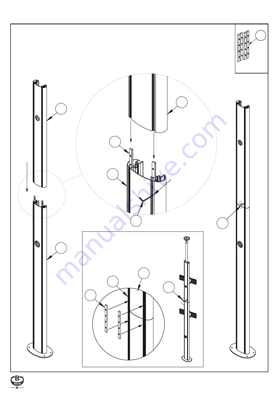 B-Tech BT8702 Installation Manual Download Page 6