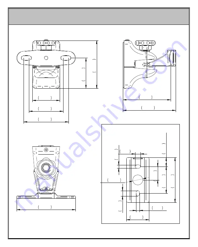 B-Tech MOUNTLOGIC BT332-B Installation Manual & Parts List Download Page 11