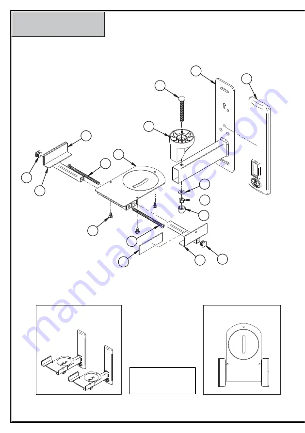 B-Tech Ultragrip Pro BT77/W Installation Manual & Parts List Download Page 4