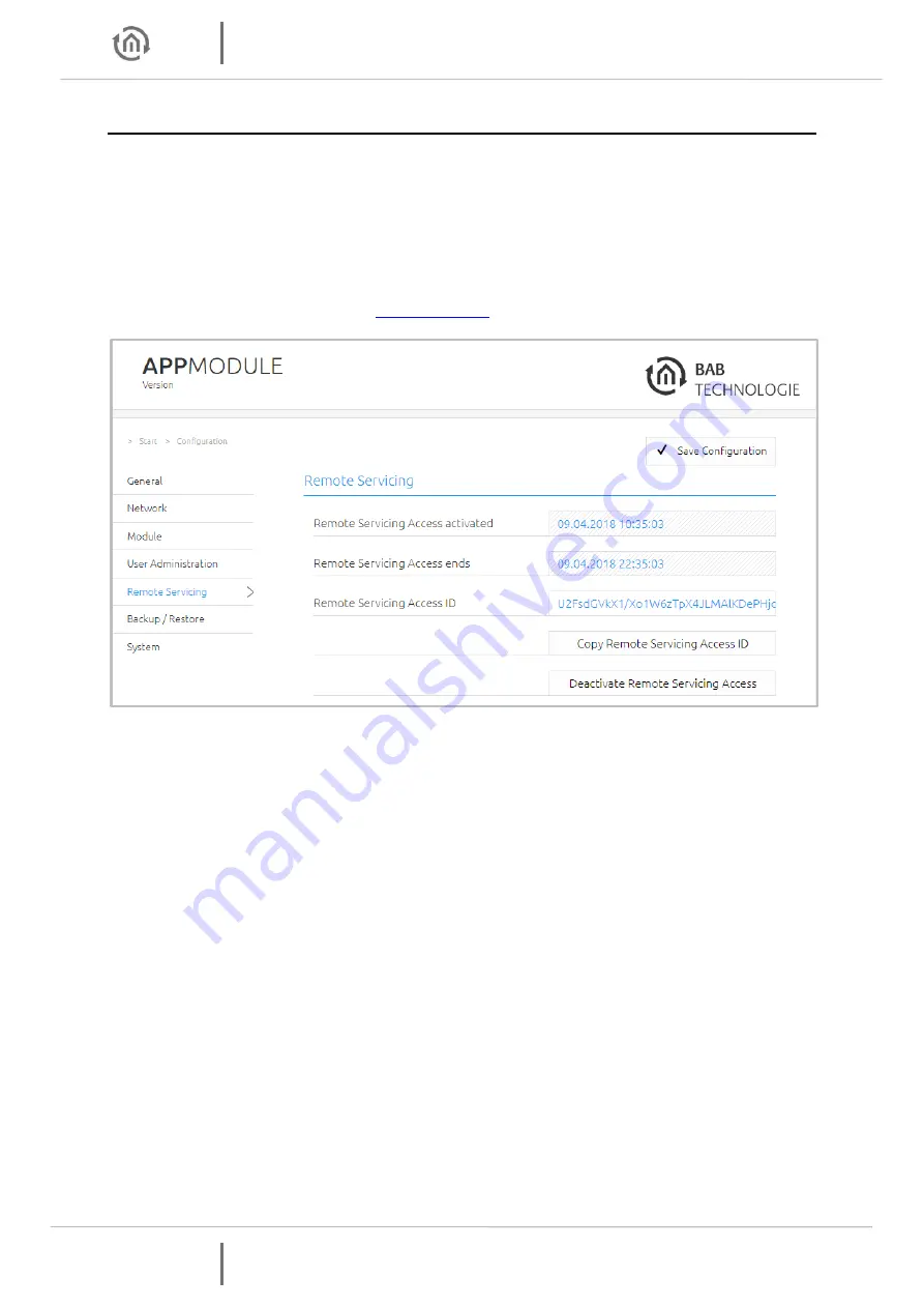 BAB TECHNOLOGIE APPMODULE IP Documentation Download Page 54