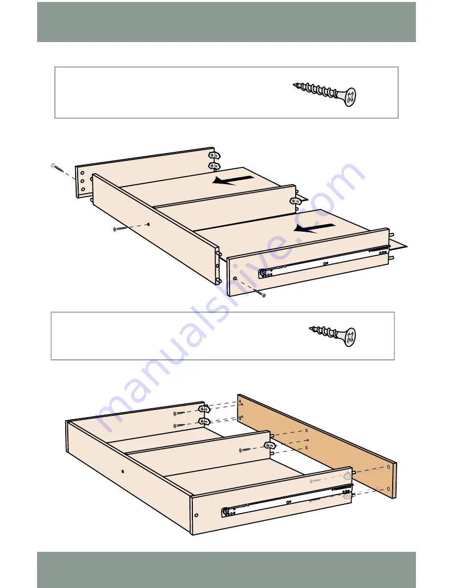 Baby Applesseed Davenport Assembly Manual Download Page 10