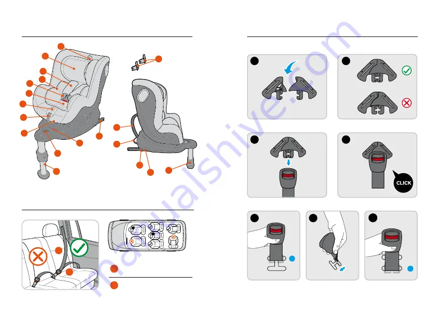 Baby auto RONDA iSIZE Instruction Manual Download Page 3