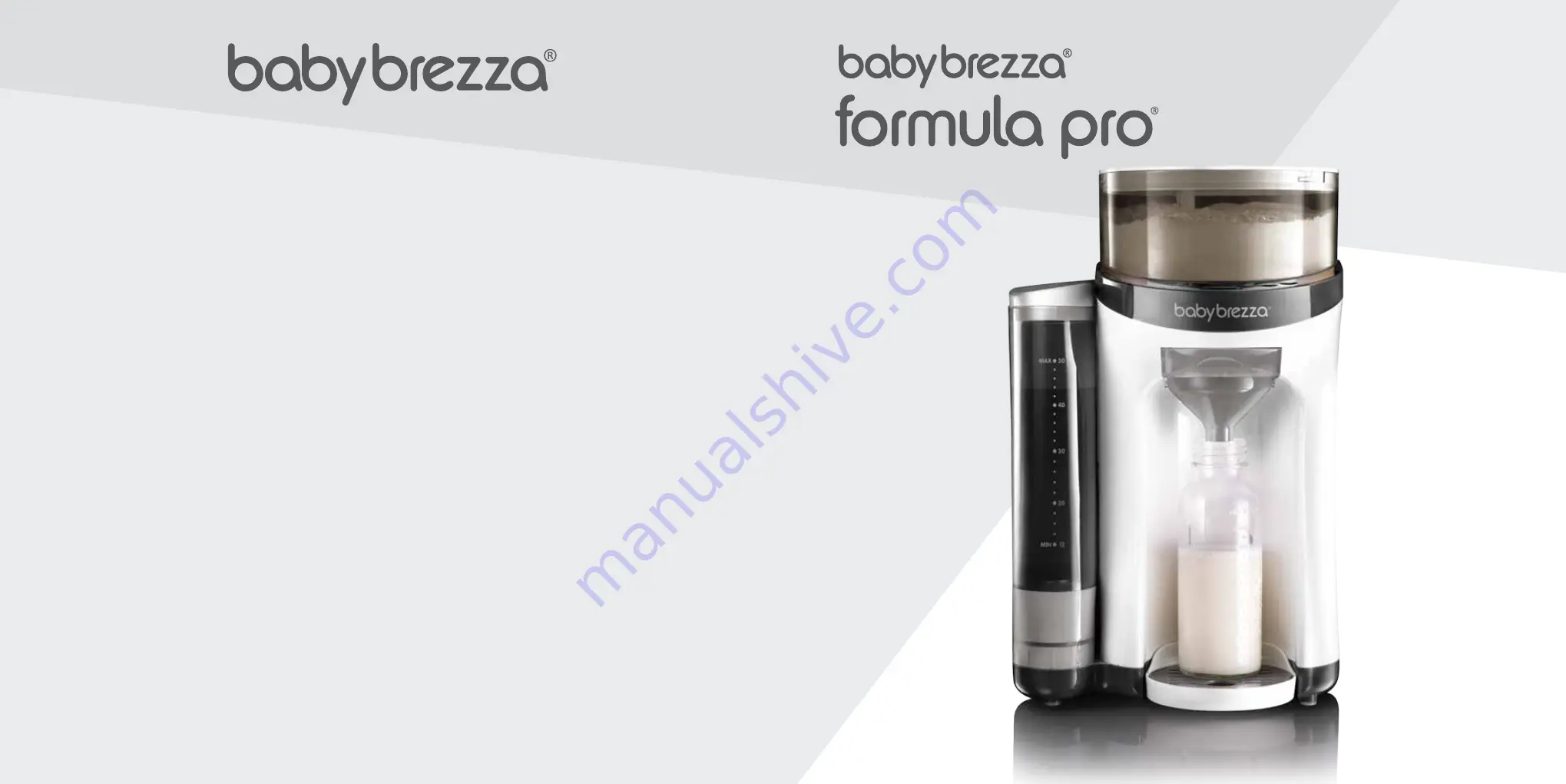 Baby Brezza Formula Pro FRP0045 Скачать руководство пользователя страница 1