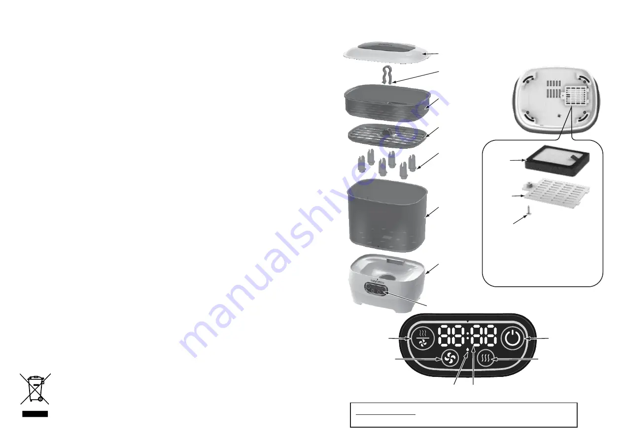 Baby Brezza One Step BRZ0069 Instructions Download Page 2