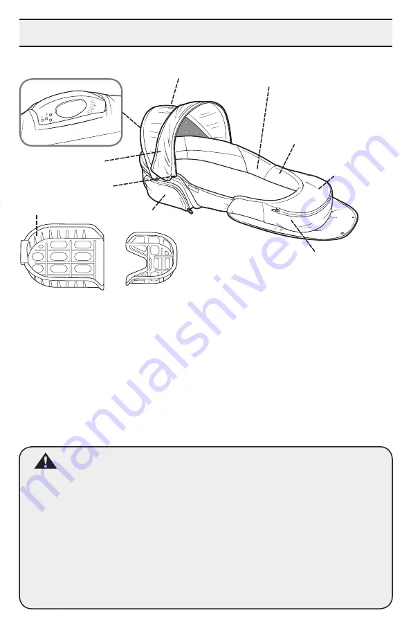 BABY DELIGHT Snuggle Next Traveler XL Care Instructions Download Page 2