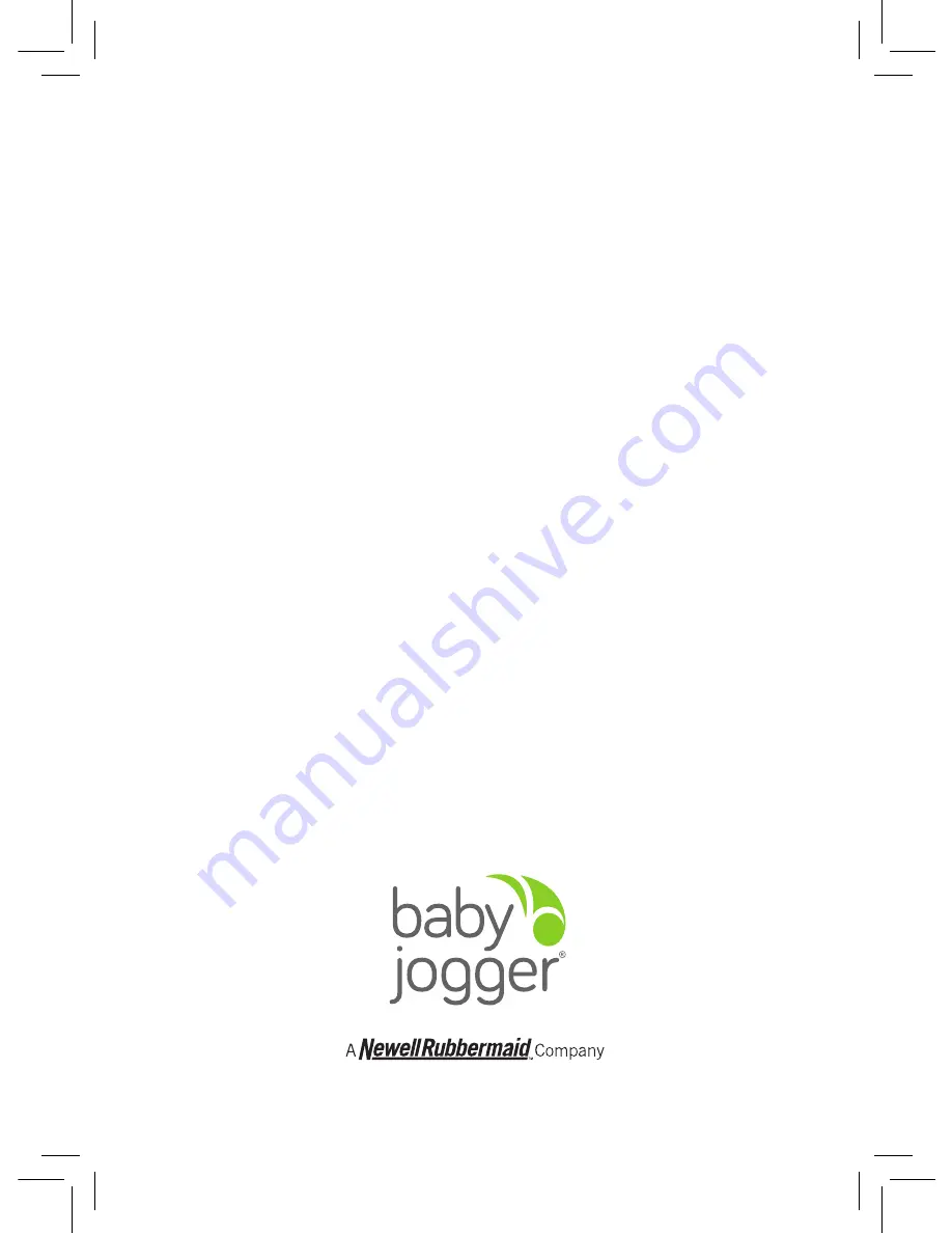 Baby Jogger PD349183A Assembly Instructions Manual Download Page 6