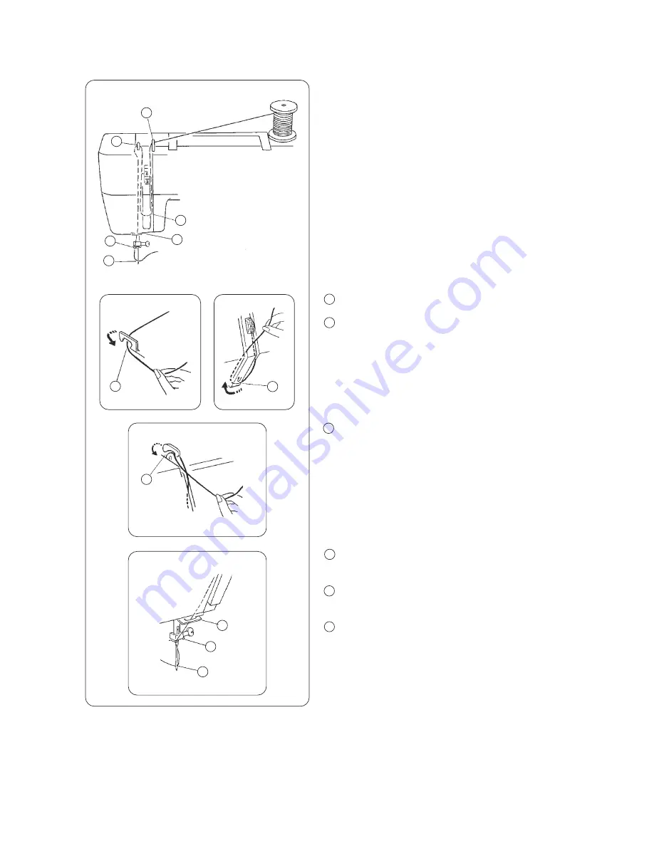 Baby Lock A_LINE Maria BL23A Instruction And Reference Manual Download Page 27