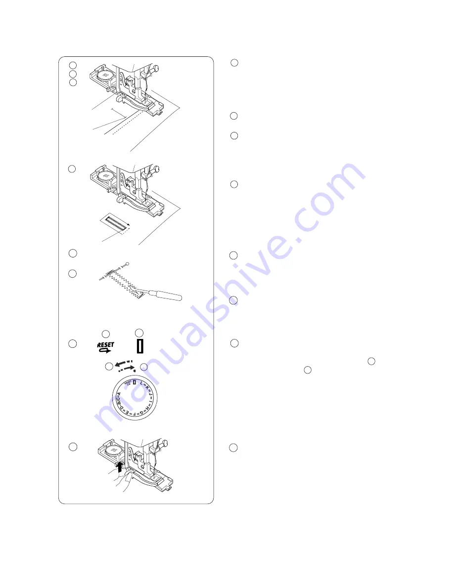 Baby Lock A_LINE Maria BL23A Скачать руководство пользователя страница 53