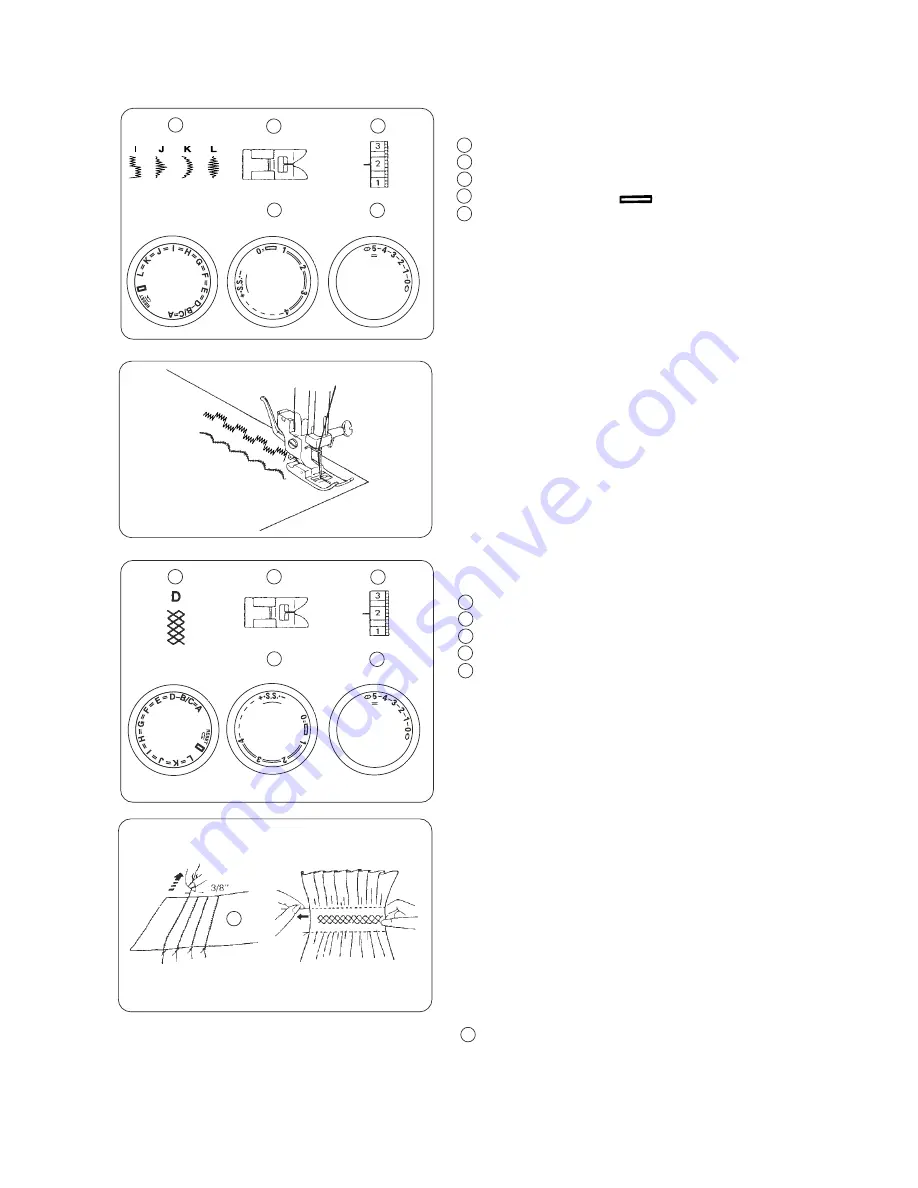 Baby Lock A_LINE Maria BL23A Instruction And Reference Manual Download Page 63