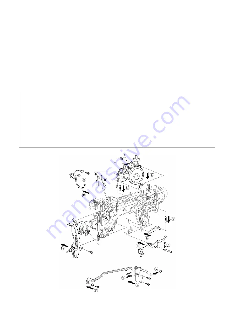 Baby Lock BL-6300 Service Manual Download Page 28