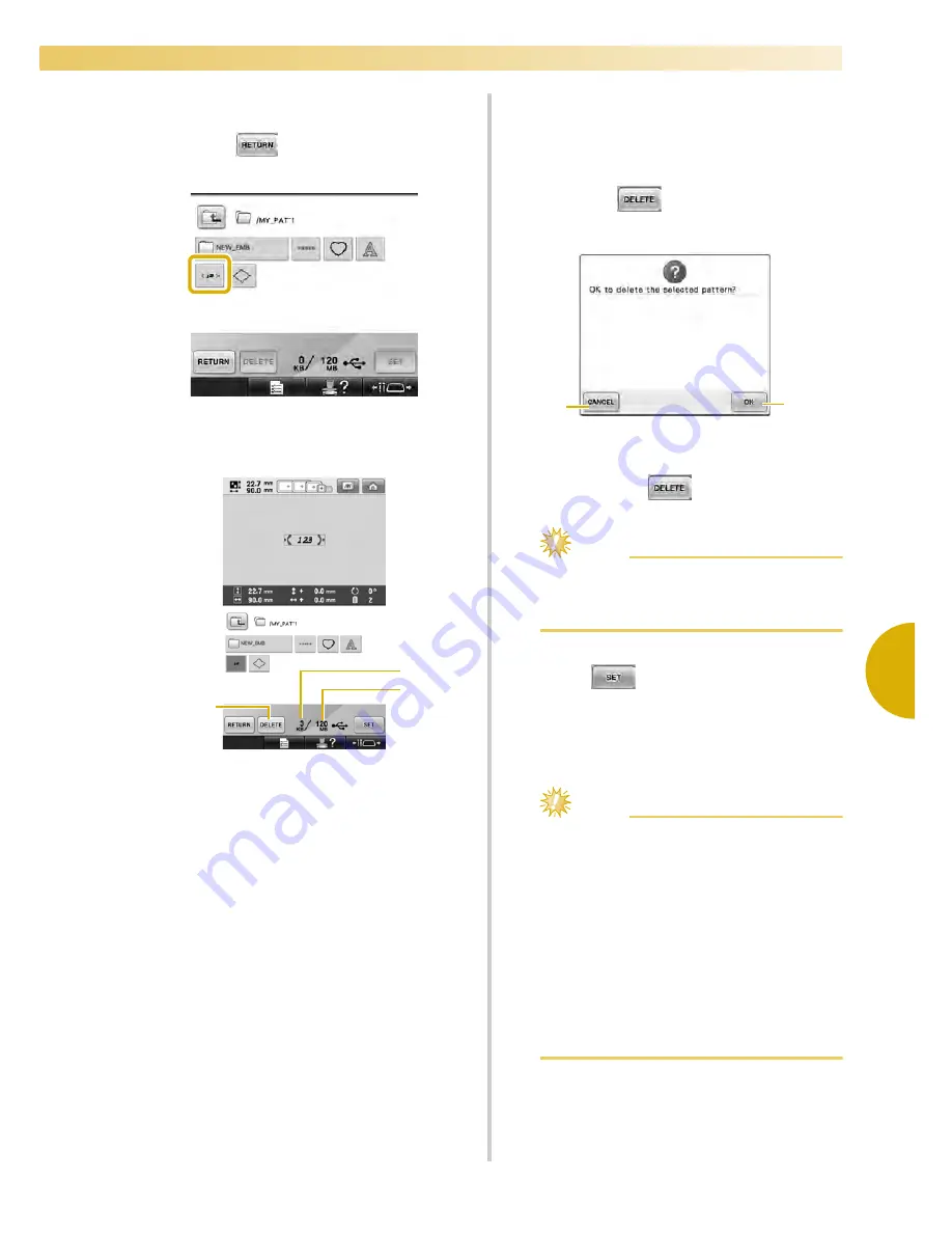 Baby Lock BNT10 Instruction And Reference Manual Download Page 175