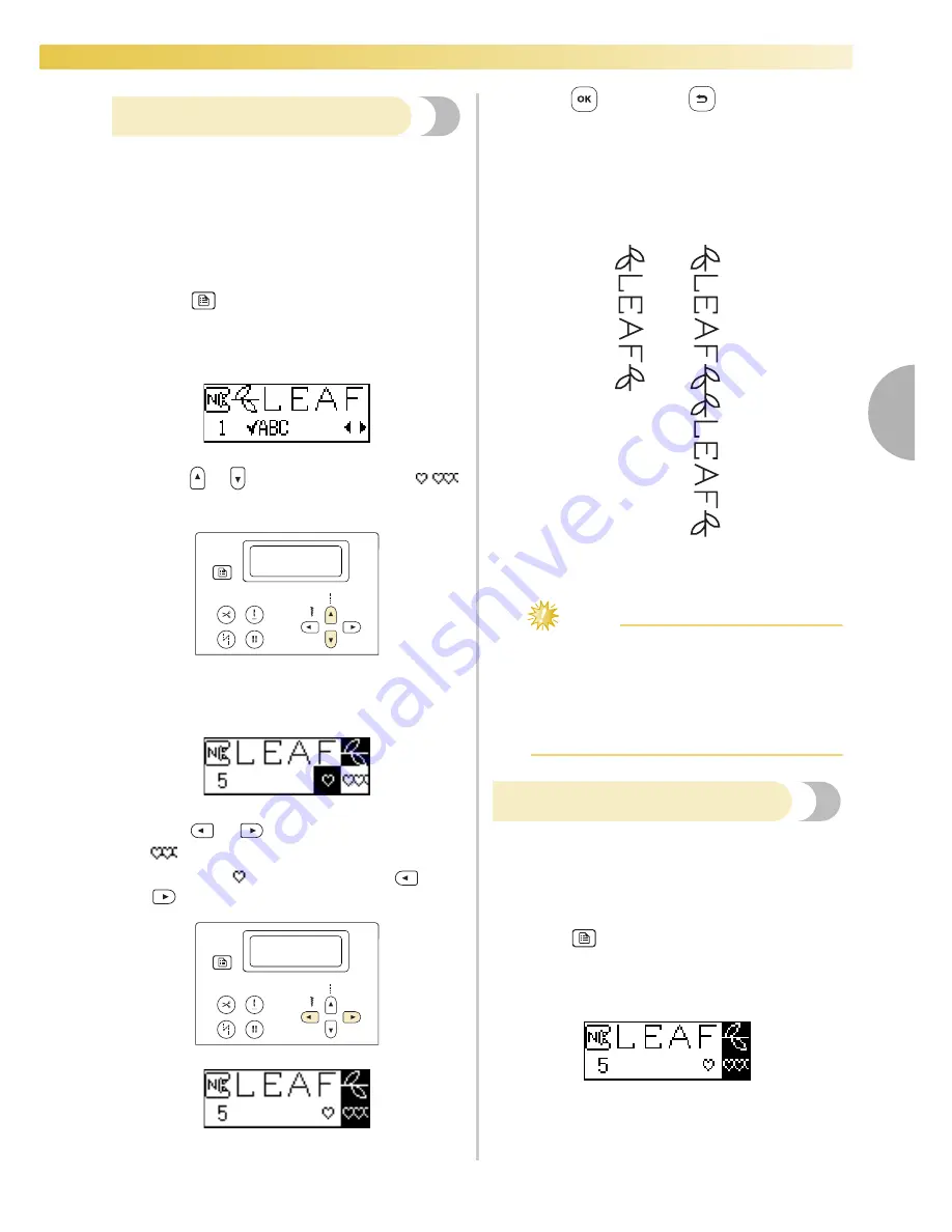 Baby Lock Decorator's Choice BLDC2 Скачать руководство пользователя страница 121