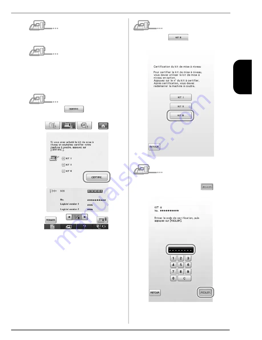 Baby Lock Elissimo & Elissimo GOLD BLSO-BF2 Installation Manual Download Page 21