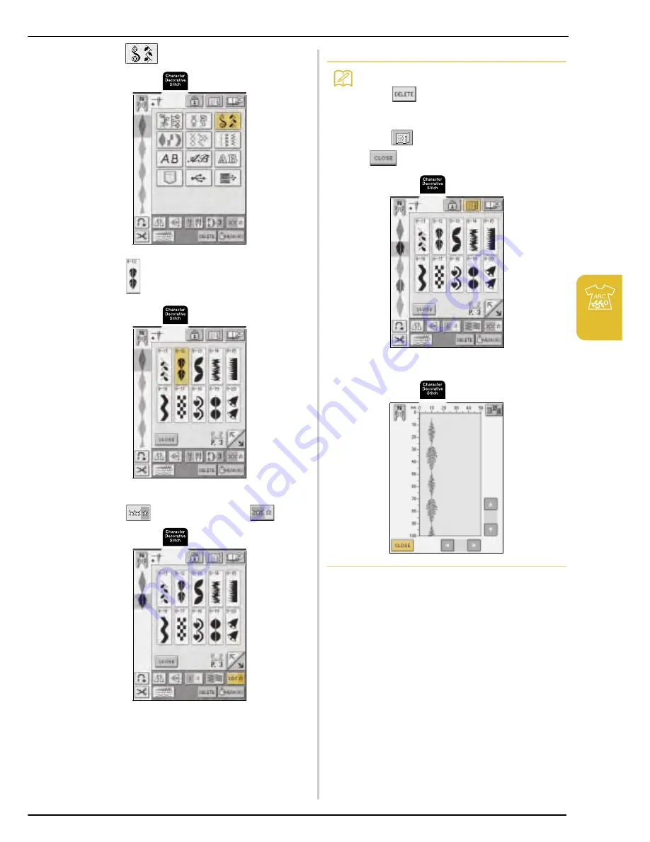 Baby Lock Ellageo BLL Instruction And Reference Manual Download Page 106