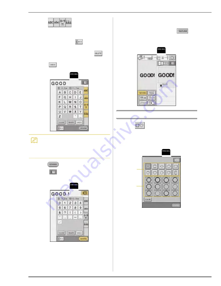 Baby Lock Ellageo BLL Instruction And Reference Manual Download Page 127