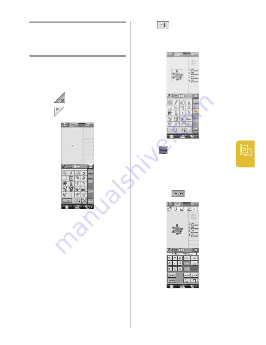 Baby Lock ellegante 2 BLG2 Instruction And Reference Manual Download Page 163