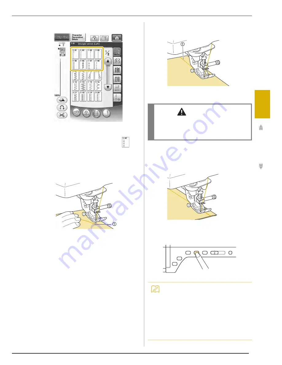 Baby Lock Ellisimo GOLD BLSOG Instruction And Reference Manual Download Page 97