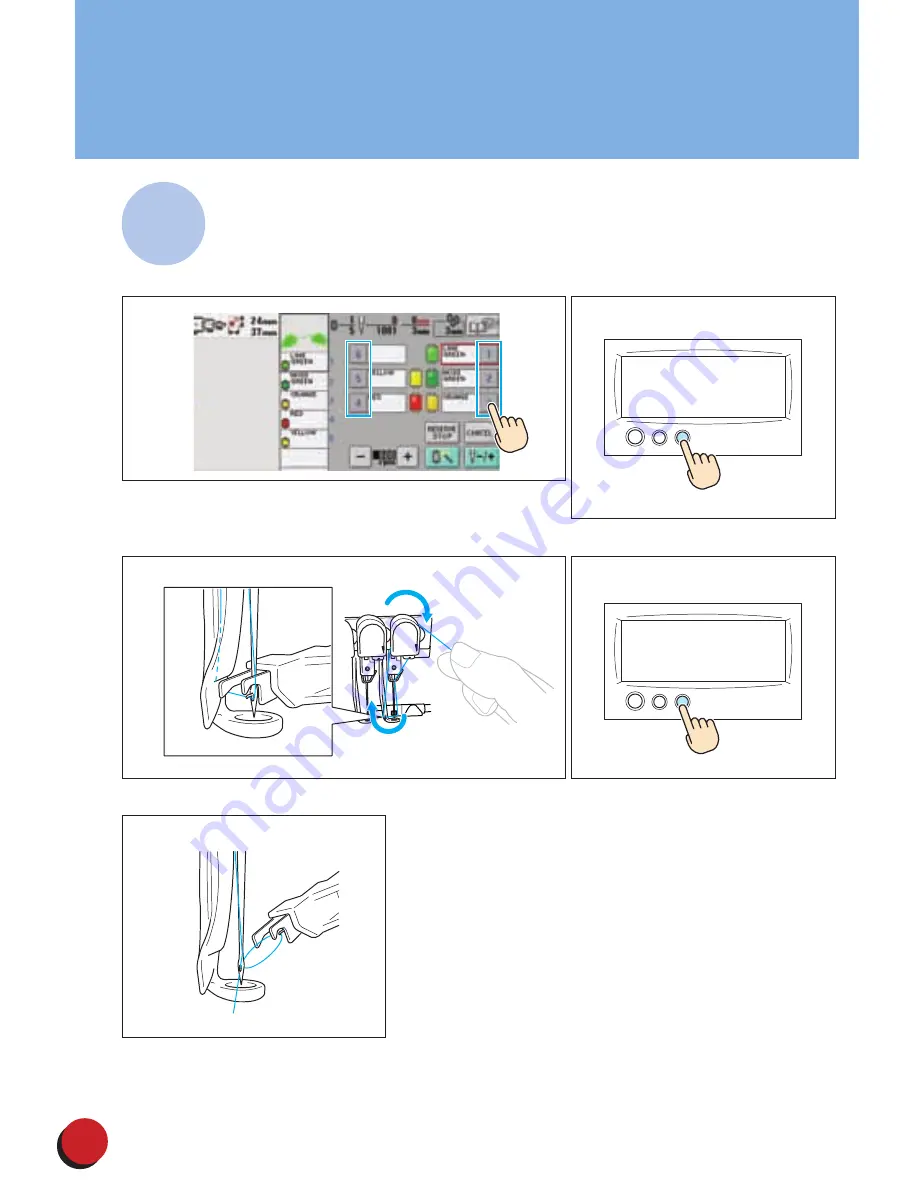 Baby Lock Embroidery Professional BMP8 Quick Reference Manual Download Page 8