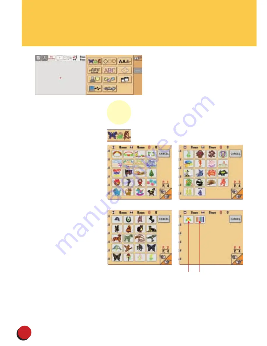 Baby Lock Embroidery Professional BMP8 Quick Reference Manual Download Page 12