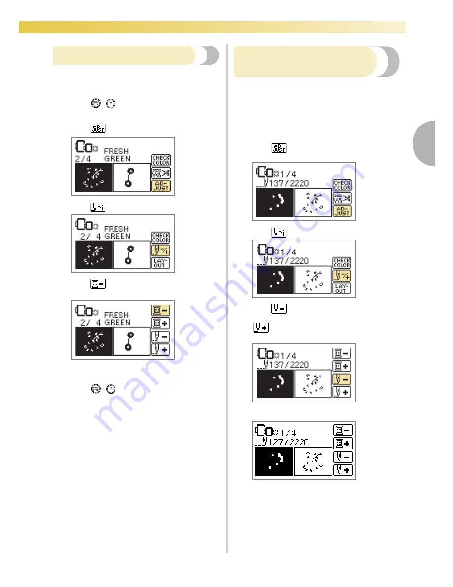 Baby Lock emore BLMR Instruction And Reference Manual Download Page 67