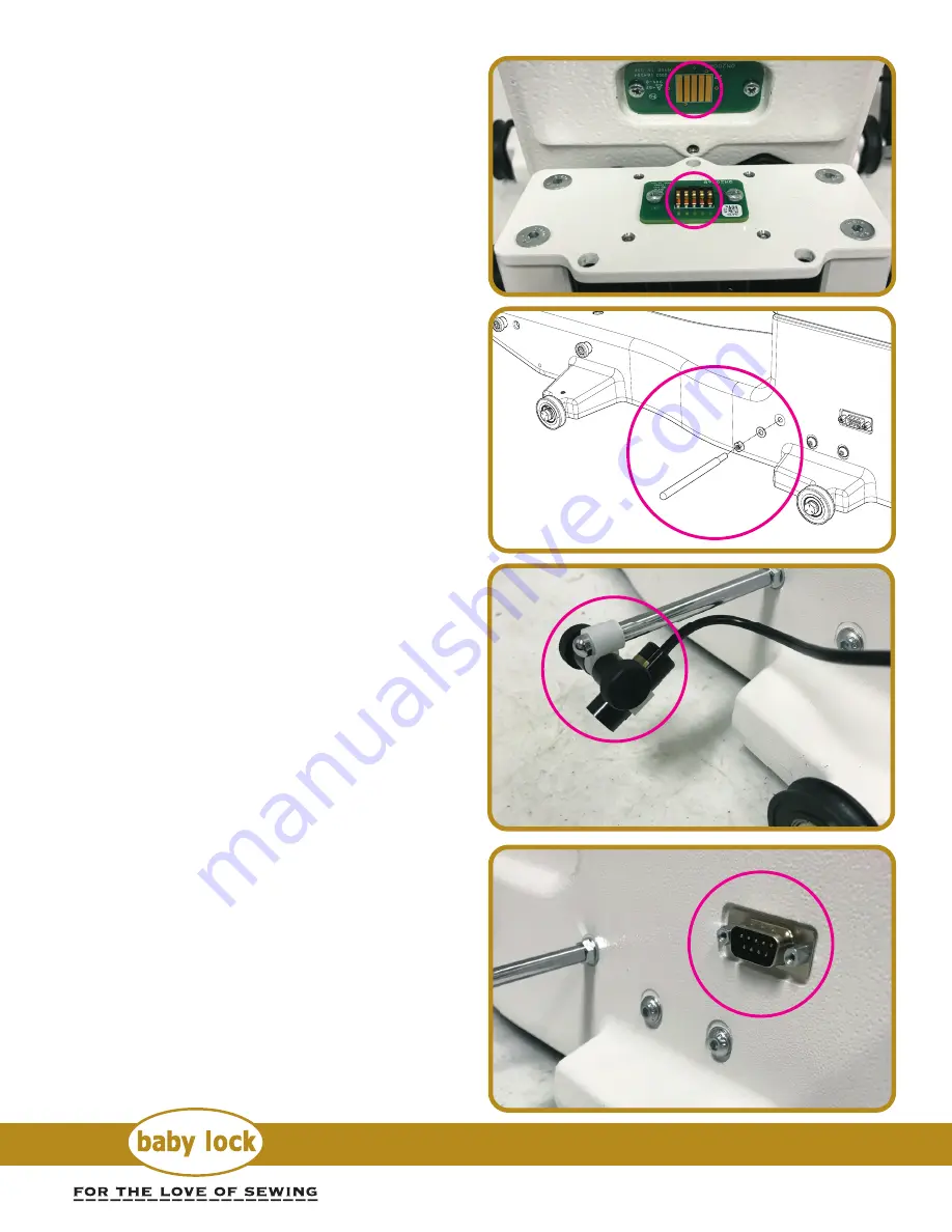 Baby Lock GALLANT BLGT15-RH Installation Instructions Download Page 2