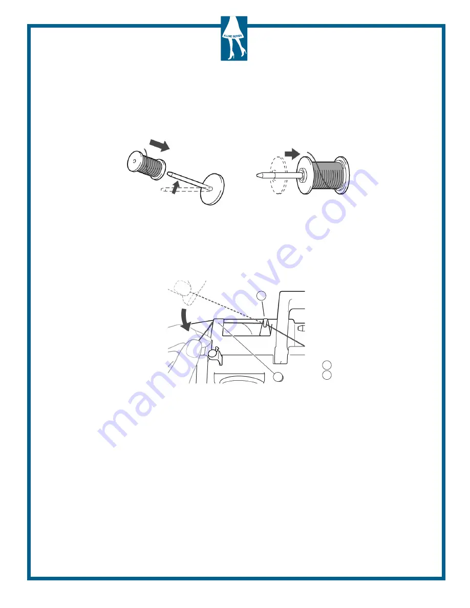 Baby Lock Grace A-Line Series BL40A Скачать руководство пользователя страница 9