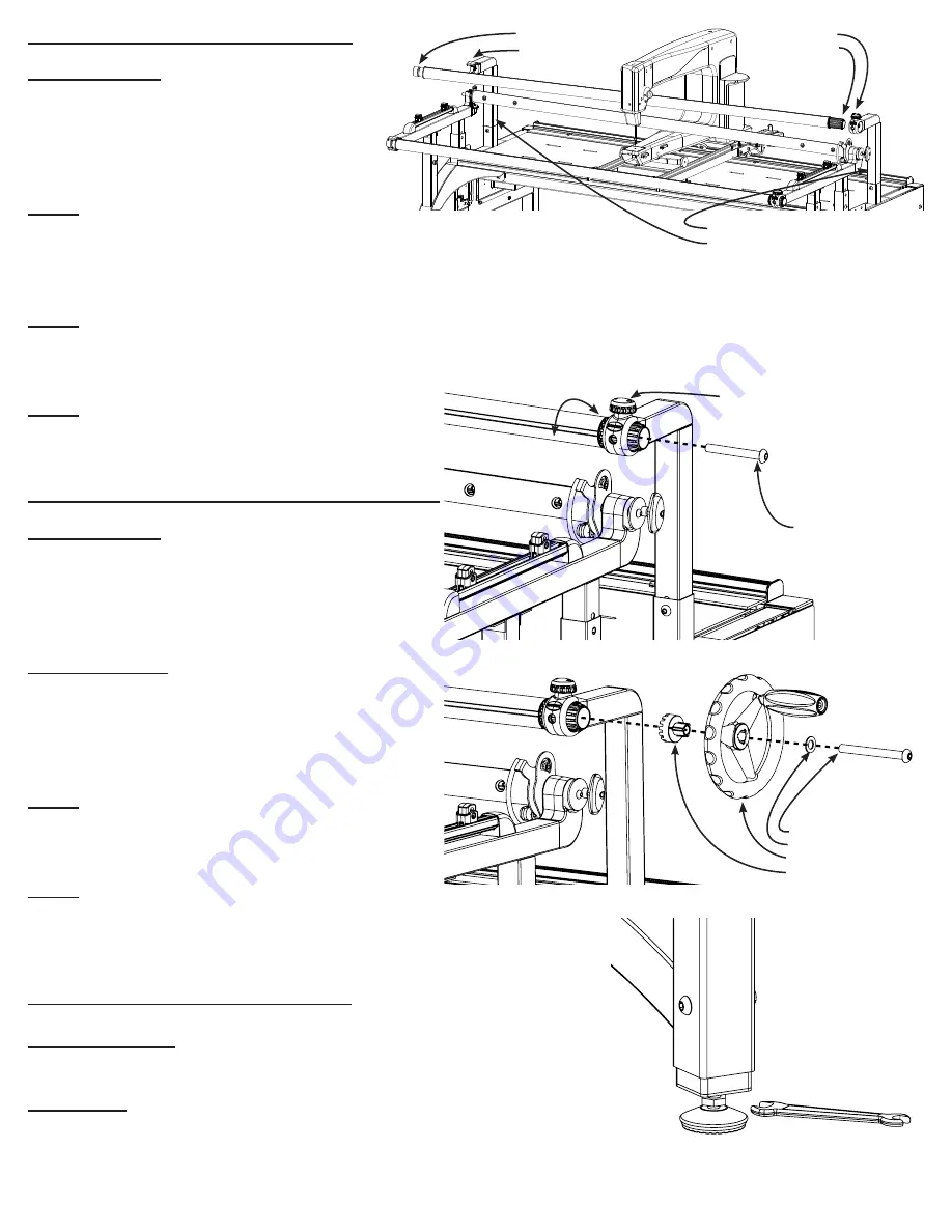 Baby Lock Momentum BLQM Assembly And Use Instruction Manual Download Page 16