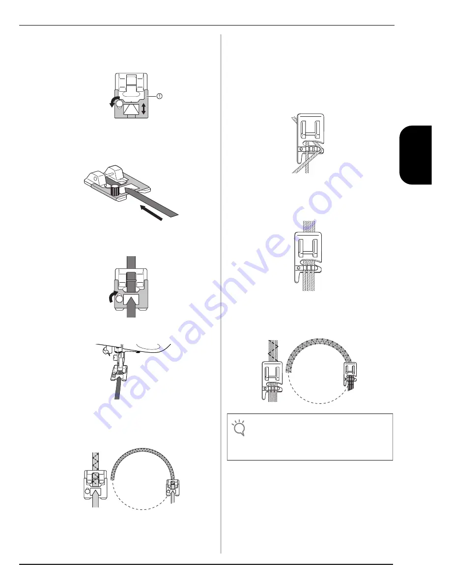 Baby Lock Symphony BLSY Instruction And Reference Manual Addendum Download Page 25