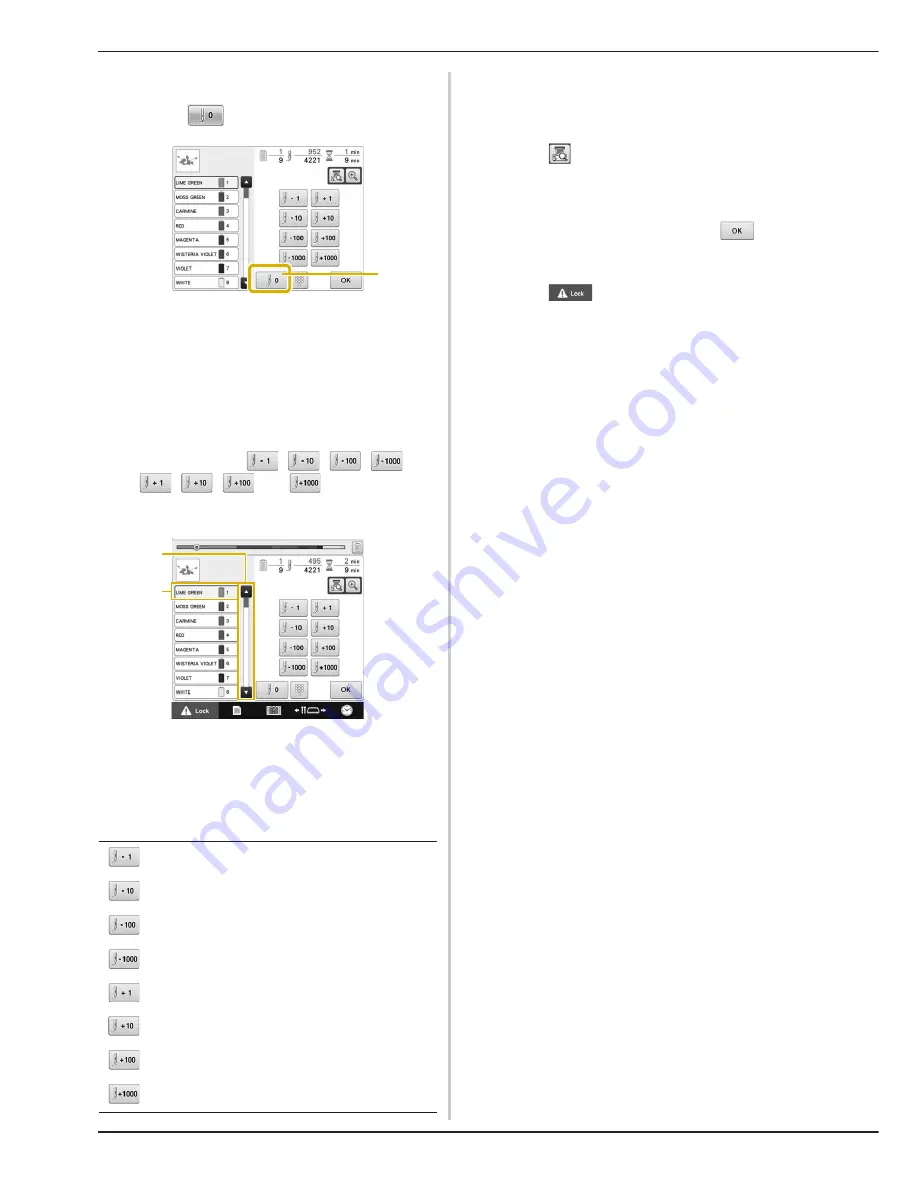 Baby Lock Valiant BMV10 Instruction And Reference Manual Download Page 122