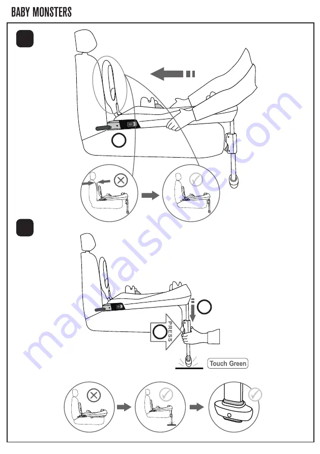 BABY MONSTERS BM40001 Instructions For Use Manual Download Page 4