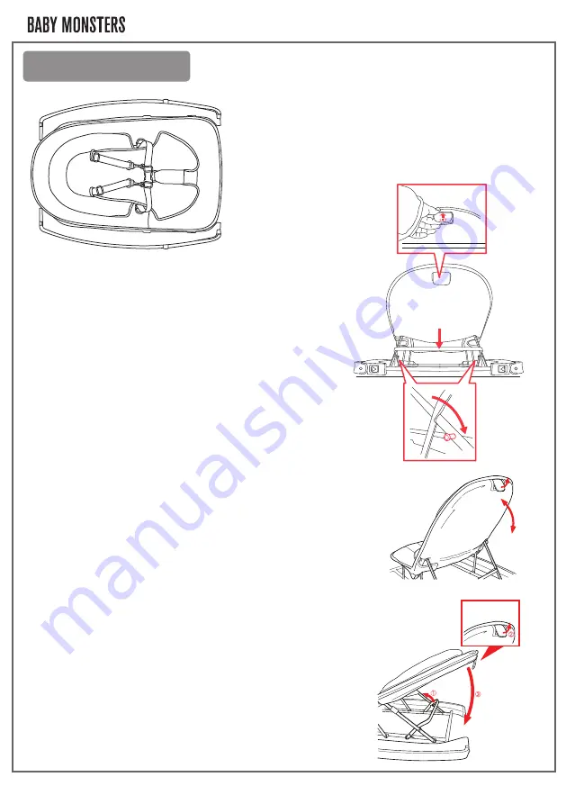 BABY MONSTERS SWING & FLAT Manual Download Page 3