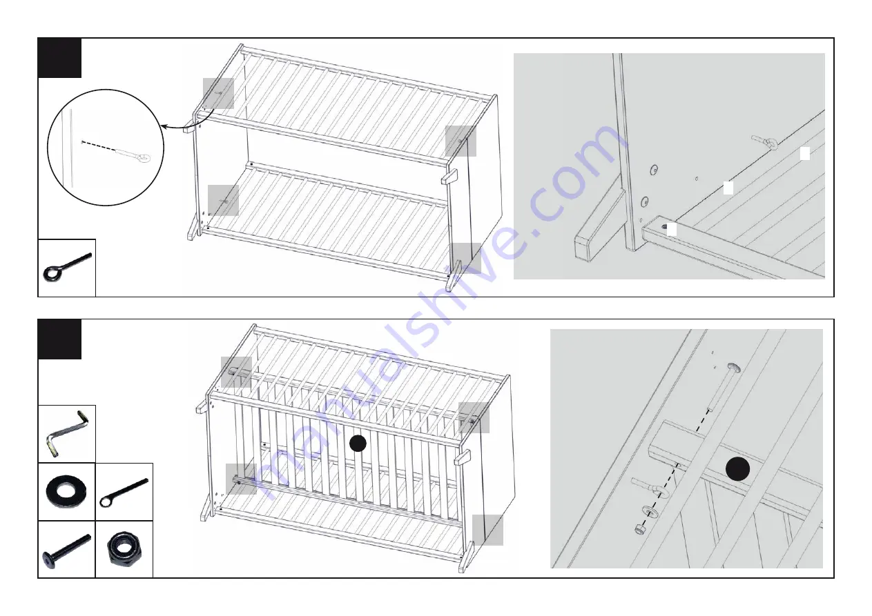 BABY PRICE Little Big Bed JOY VU111A Скачать руководство пользователя страница 9