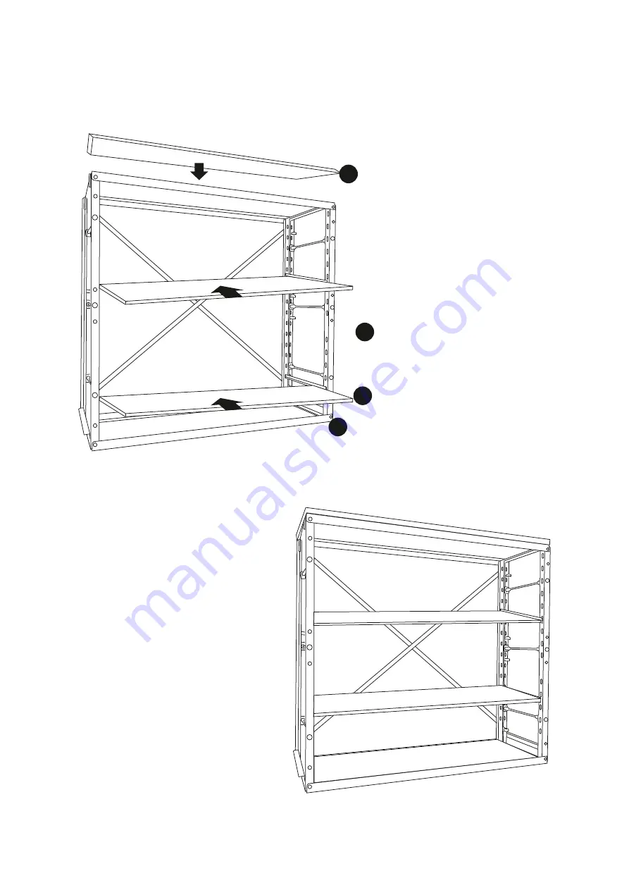 baby&child FRENCH LIBRARY LOW SHELVING Скачать руководство пользователя страница 3