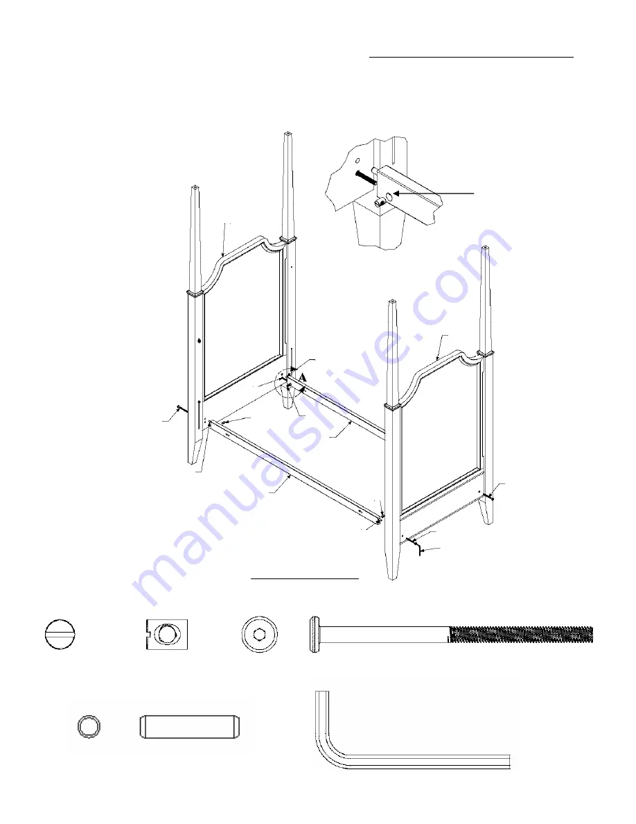 baby&child Sutton 5463-0612 Assembly Instructions Manual Download Page 6