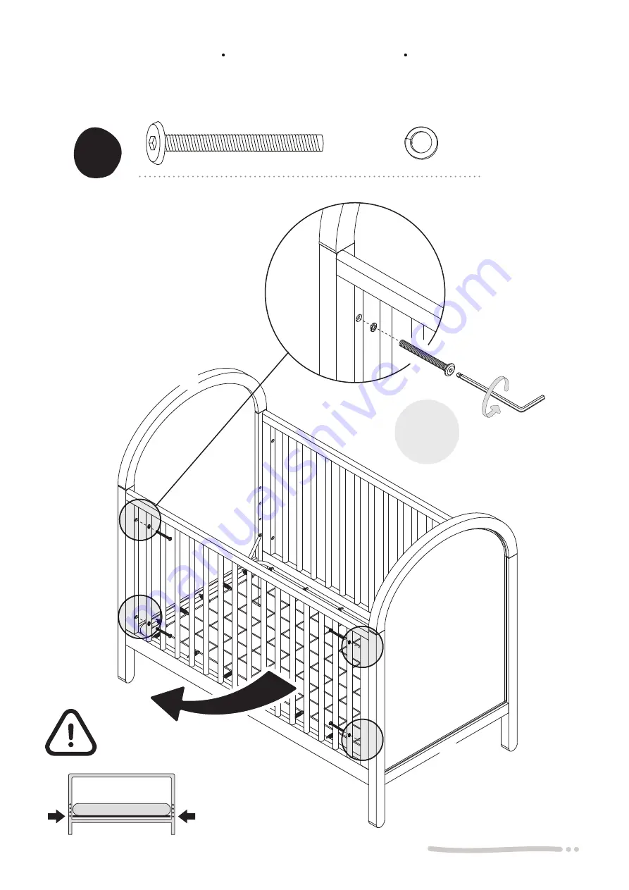 Babyletto Bondi M25601 Скачать руководство пользователя страница 25