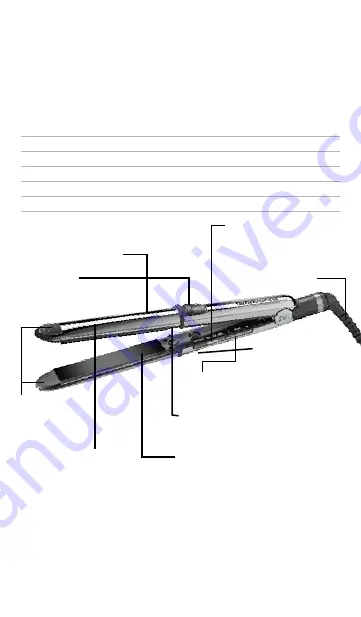 BaByliss PRO ELIPSIS 3100 Manual Download Page 31