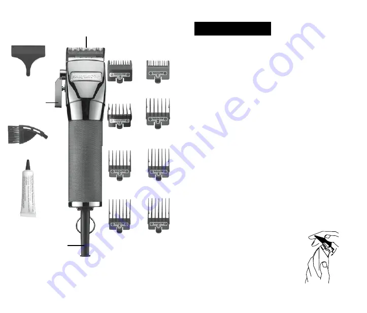 BaByliss PRO FX880E Manual Download Page 8