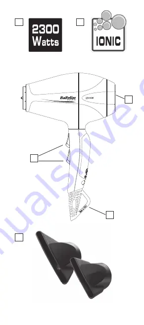 BaByliss 6615E User Manual Download Page 2