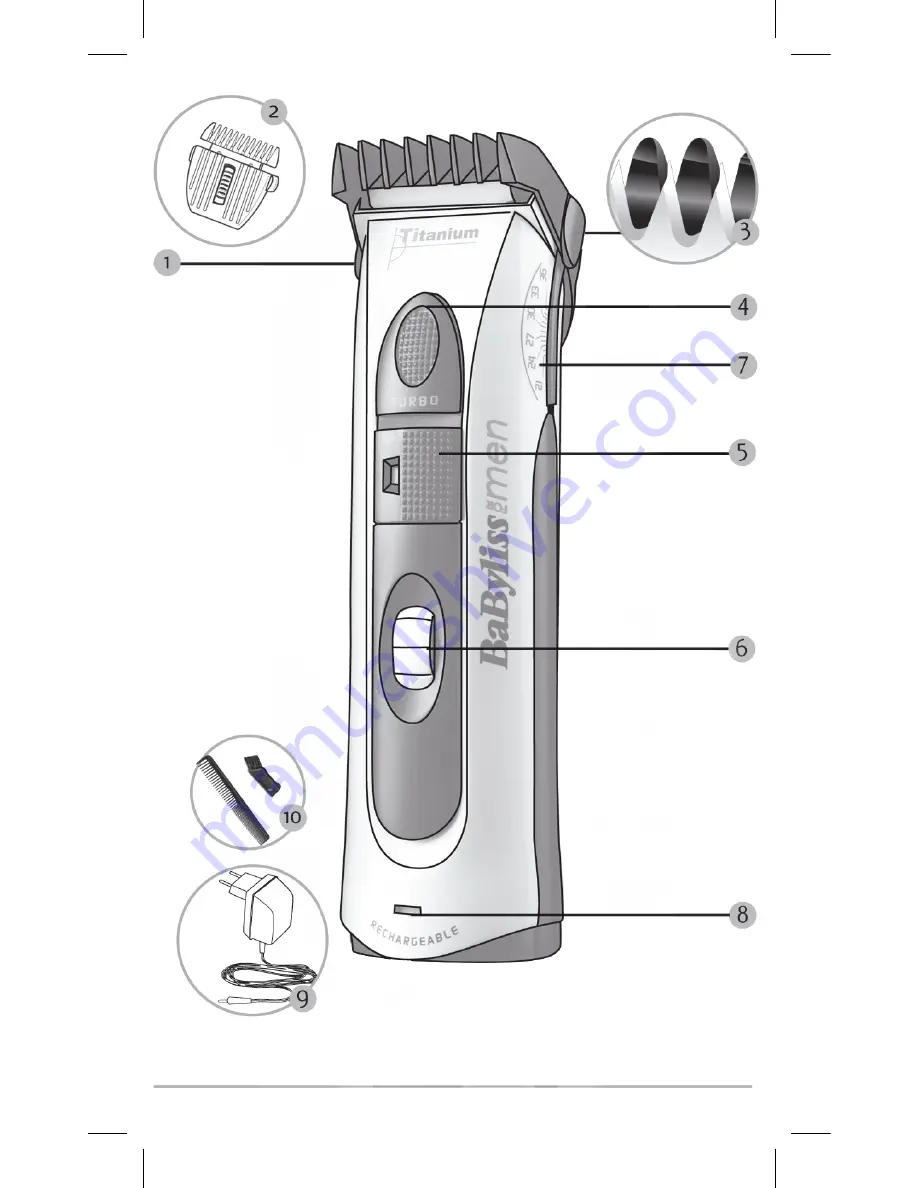 BaByliss E702XTE Manual Download Page 2