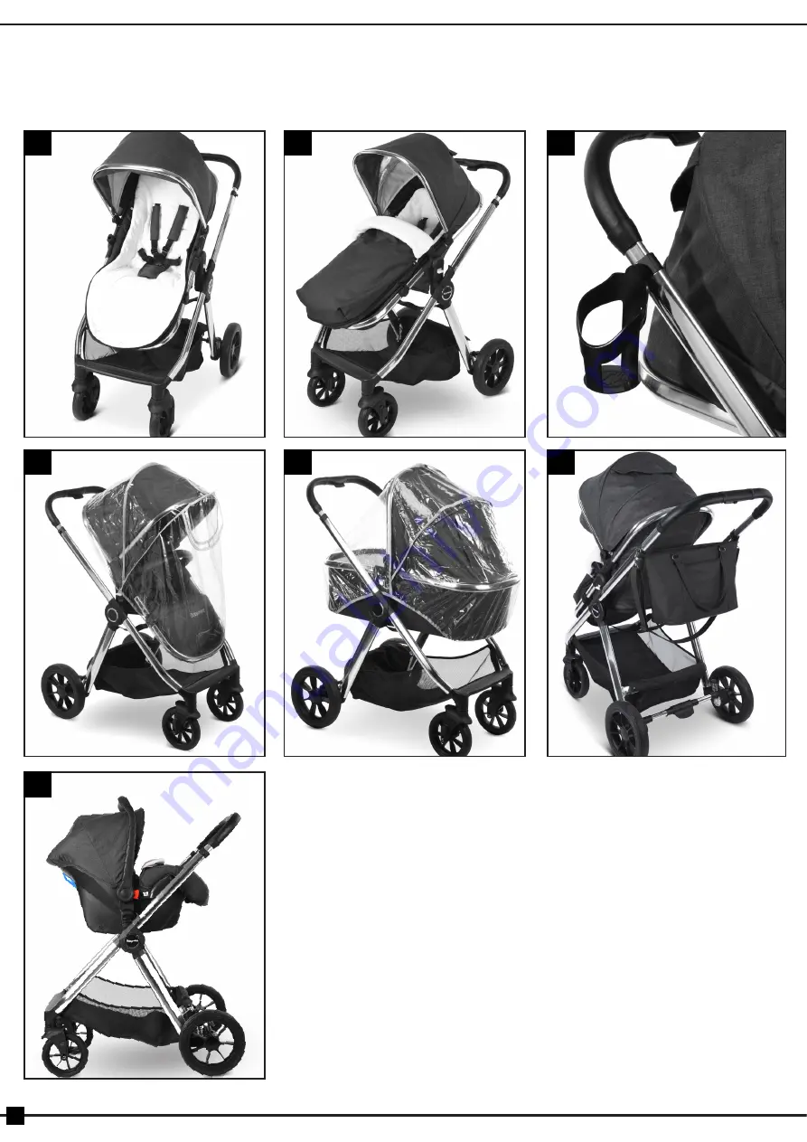 Babymore MeMore Travel System Instruction Download Page 24