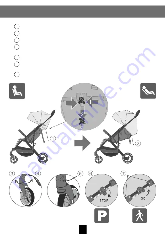 babyplus CompactSport Assembly And Instruction Manual Download Page 21