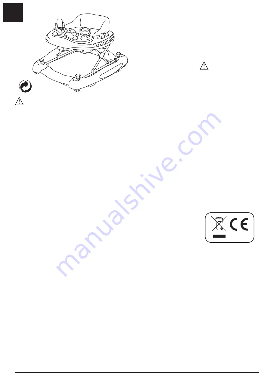 babyplus Rocco Swing Manual Download Page 2