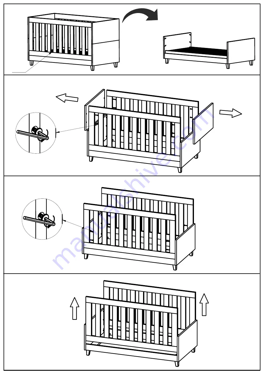 BABYSTYLE MONTANA Assembly Instructions Manual Download Page 9