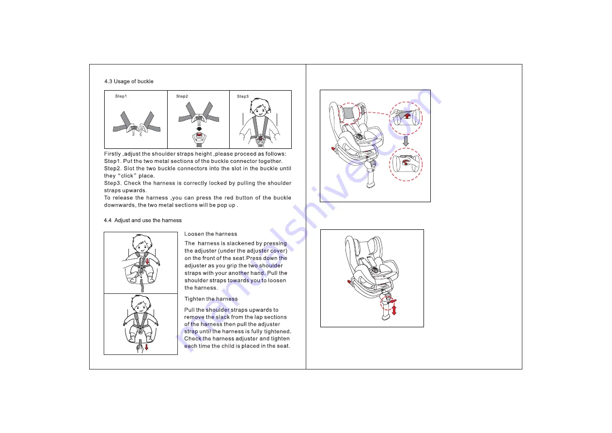 BABYSTYLE Oyster lite 2 LB-589 Instruction Manual Download Page 5