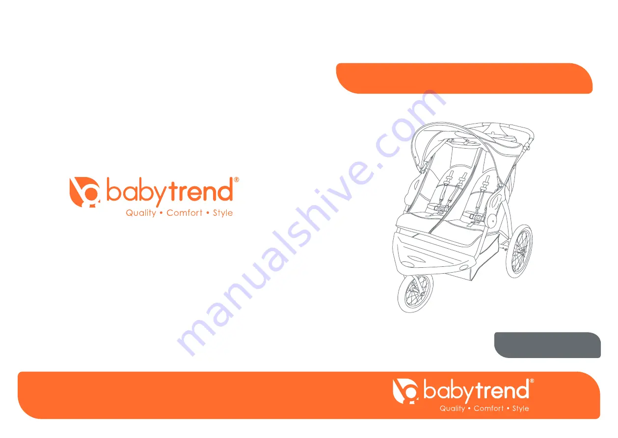 BABYTREND Expedition EX CJ99 B Series Скачать руководство пользователя страница 1