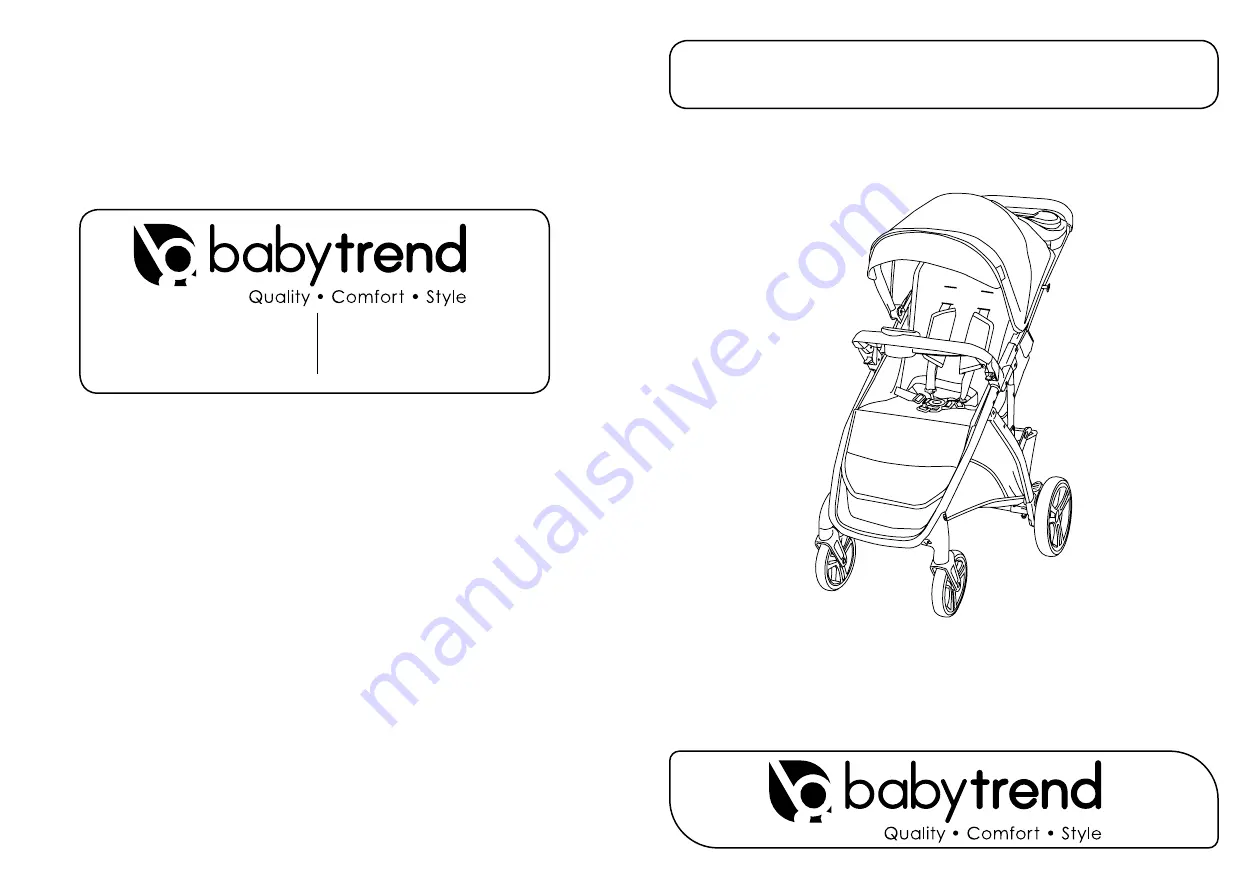 BABYTREND ST04 Скачать руководство пользователя страница 1